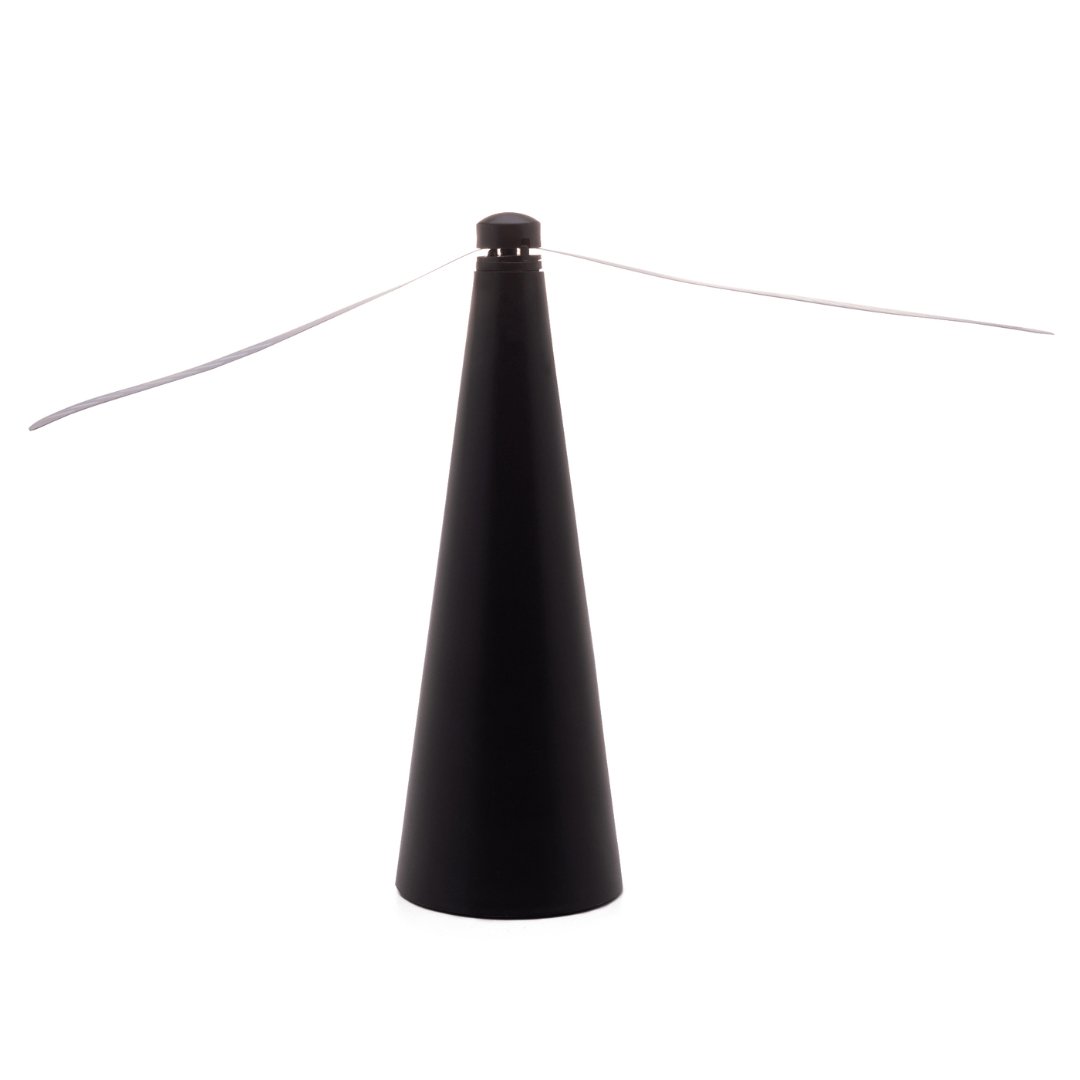 Aparelho para Repelir Insetos Ventilador Repelente de Mesa Preto - Ela Decora