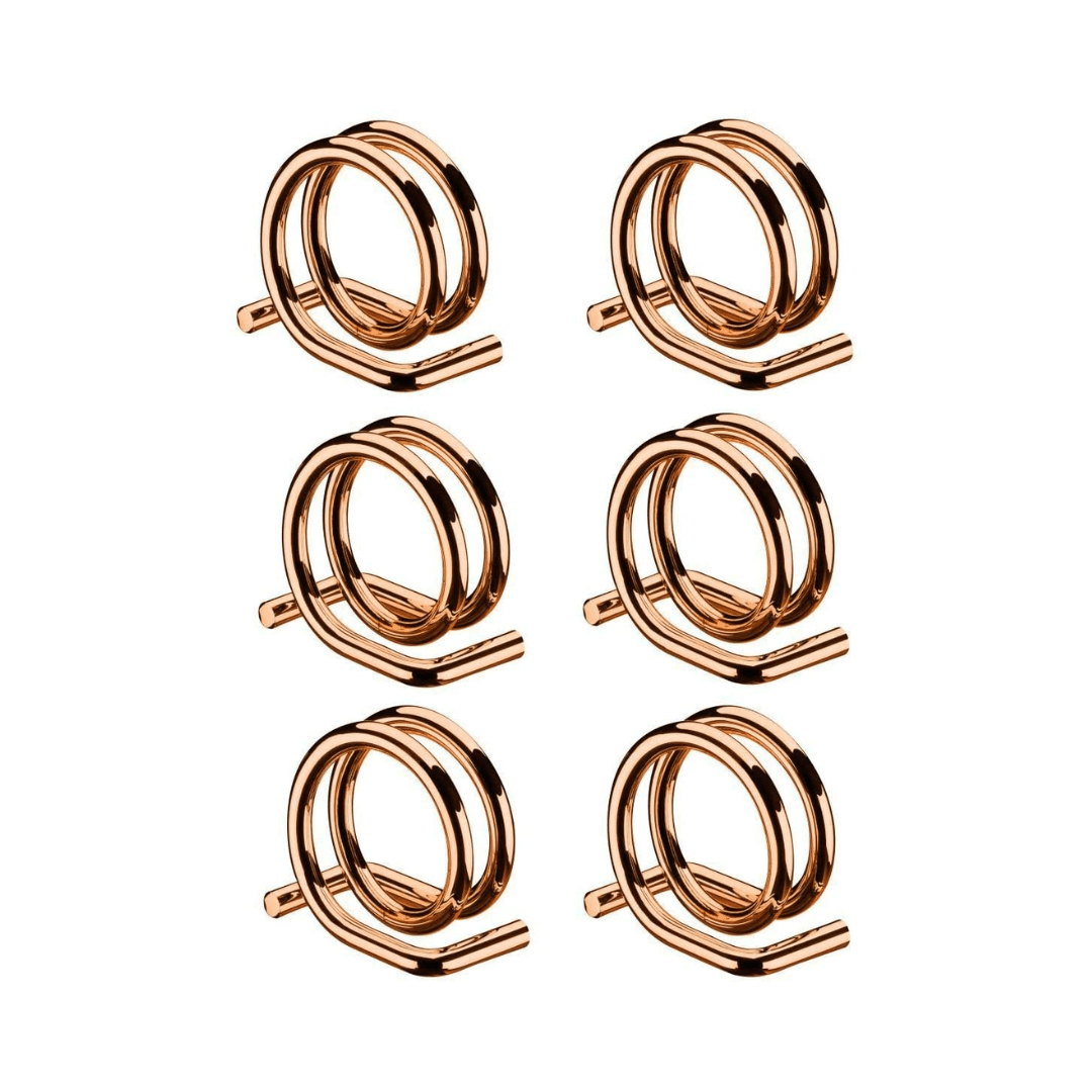 Argola para Guardanapo 6 Peças - Ela Decora