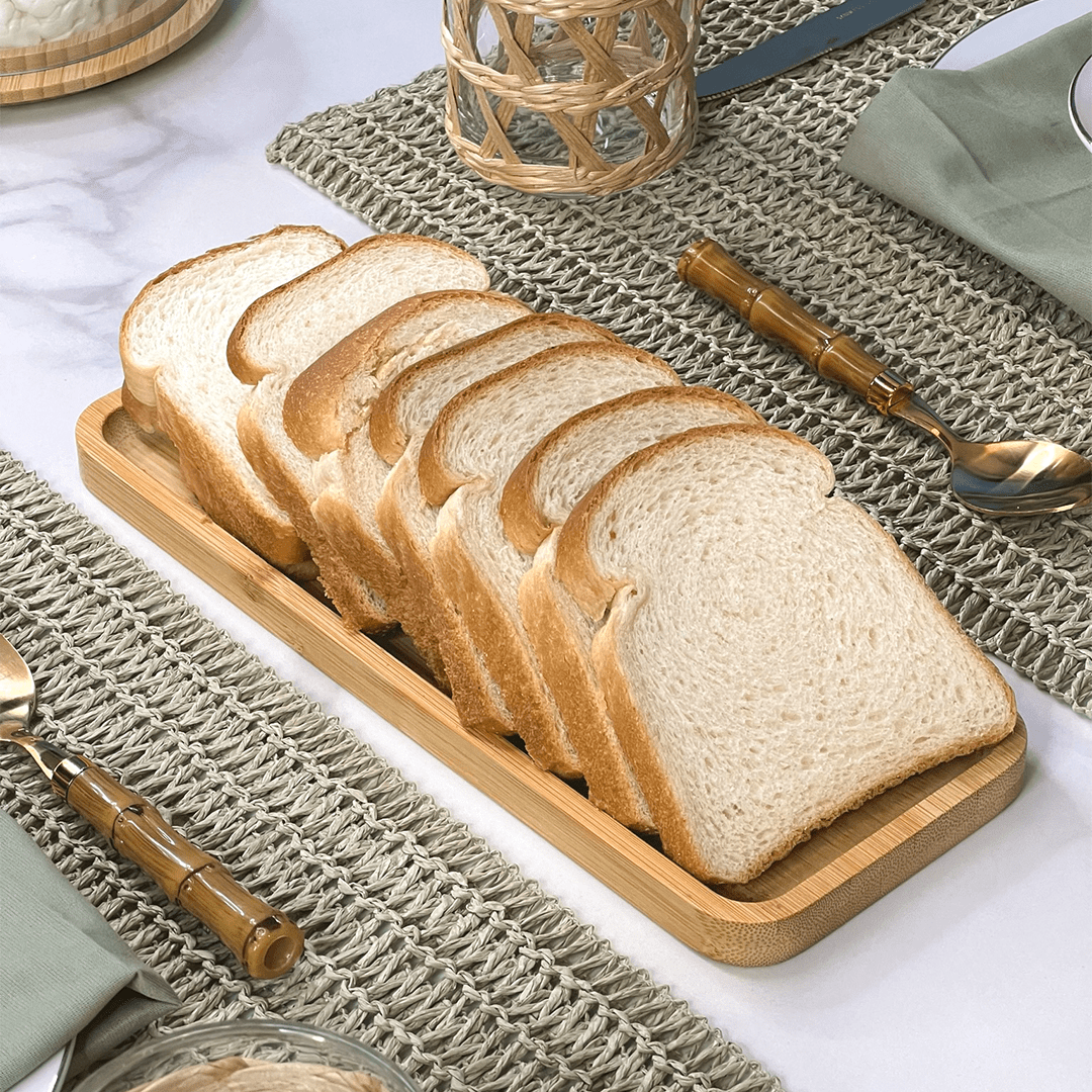 Bandeja de Bambu Hire 28 x 11 cm - Ela Decora