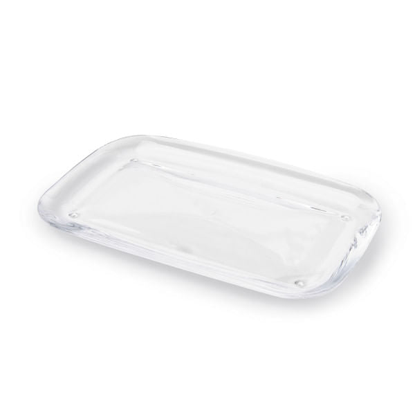 Bandeja Droplet Acrílico Transparente 25cm - Ela Decora