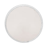 Bandeja em Metal com Espelho Barcelona Cromado 20cm - Ela Decora