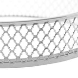 Bandeja em Metal com Espelho Barcelona Cromado 20cm - Ela Decora