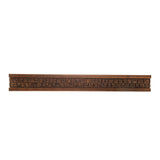 Bandeja Madeira Coquinho com Sisal Natural 38cm - Ela Decora