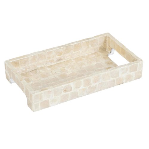 Bandeja Madreperola P 24cm x 13cm x 4cm - Ela Decora