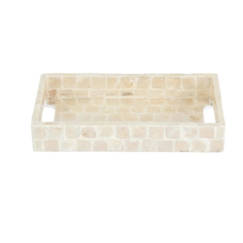 Bandeja Madreperola P 24cm x 13cm x 4cm - Ela Decora