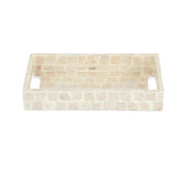 Bandeja Madreperola P 24cm x 13cm x 4cm - Ela Decora