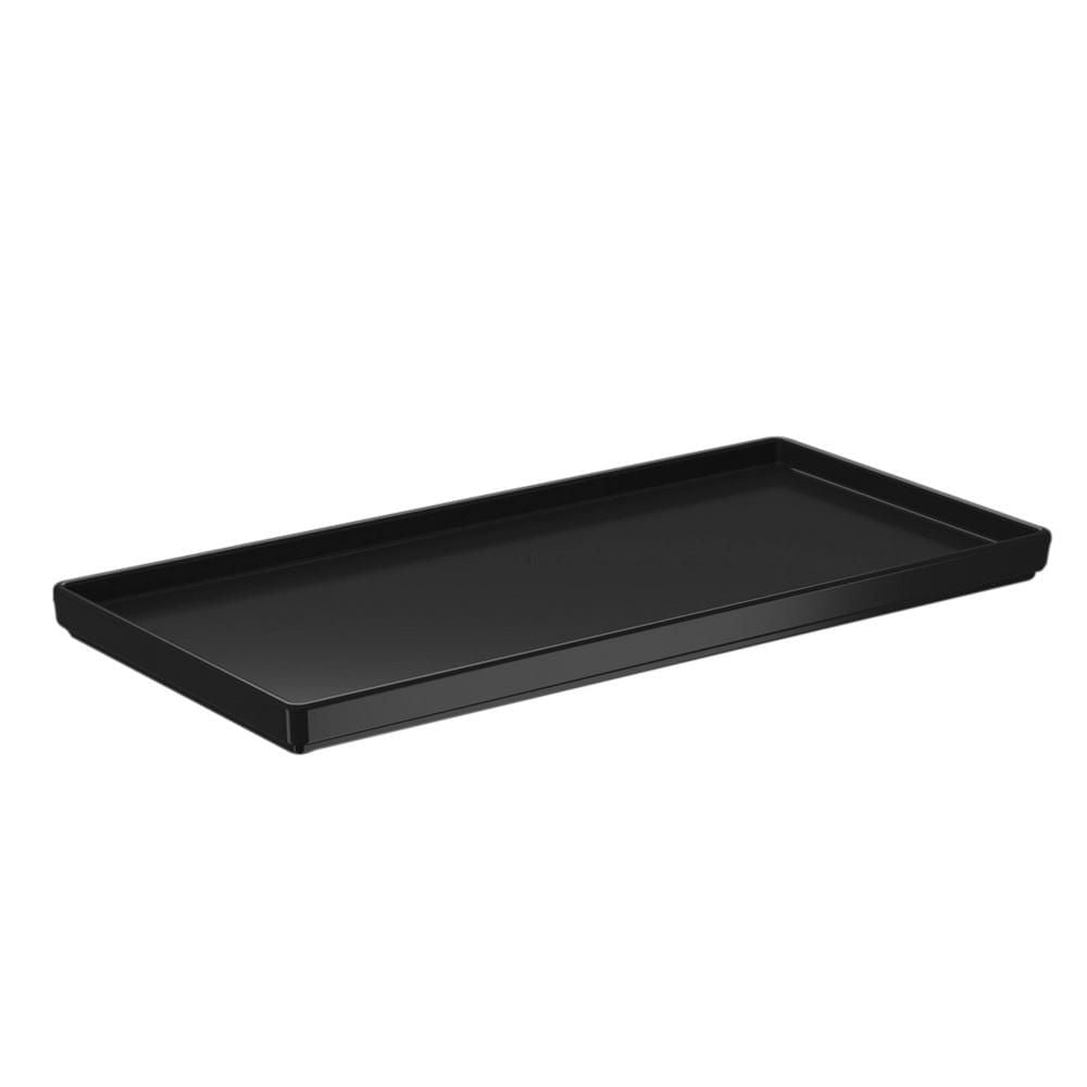 Bandeja Multiuso Polipropileno Preta 27cm - Ela Decora