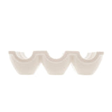 Bandeja para 6 Ovos de Porcelana New Bone Butterfly Flower - Ela Decora