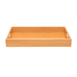 Bandeja Retangular em Bambu 40cm - Ela Decora