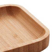 Bandeja Retangular Hire de Bambu 20cm - Ela Decora