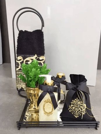 Bandeja Wire Com Espelho Preto Fosco Black Matte 15m x 25cm - Ela Decora