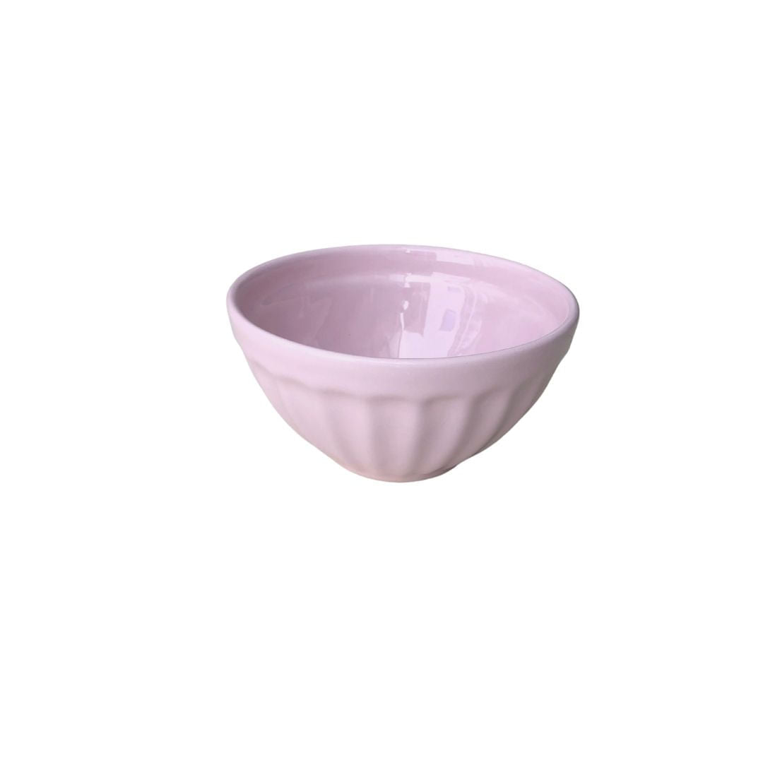 Bowl Cerâmica Esmaltado 830ml 15cm Rosa - Ela Decora