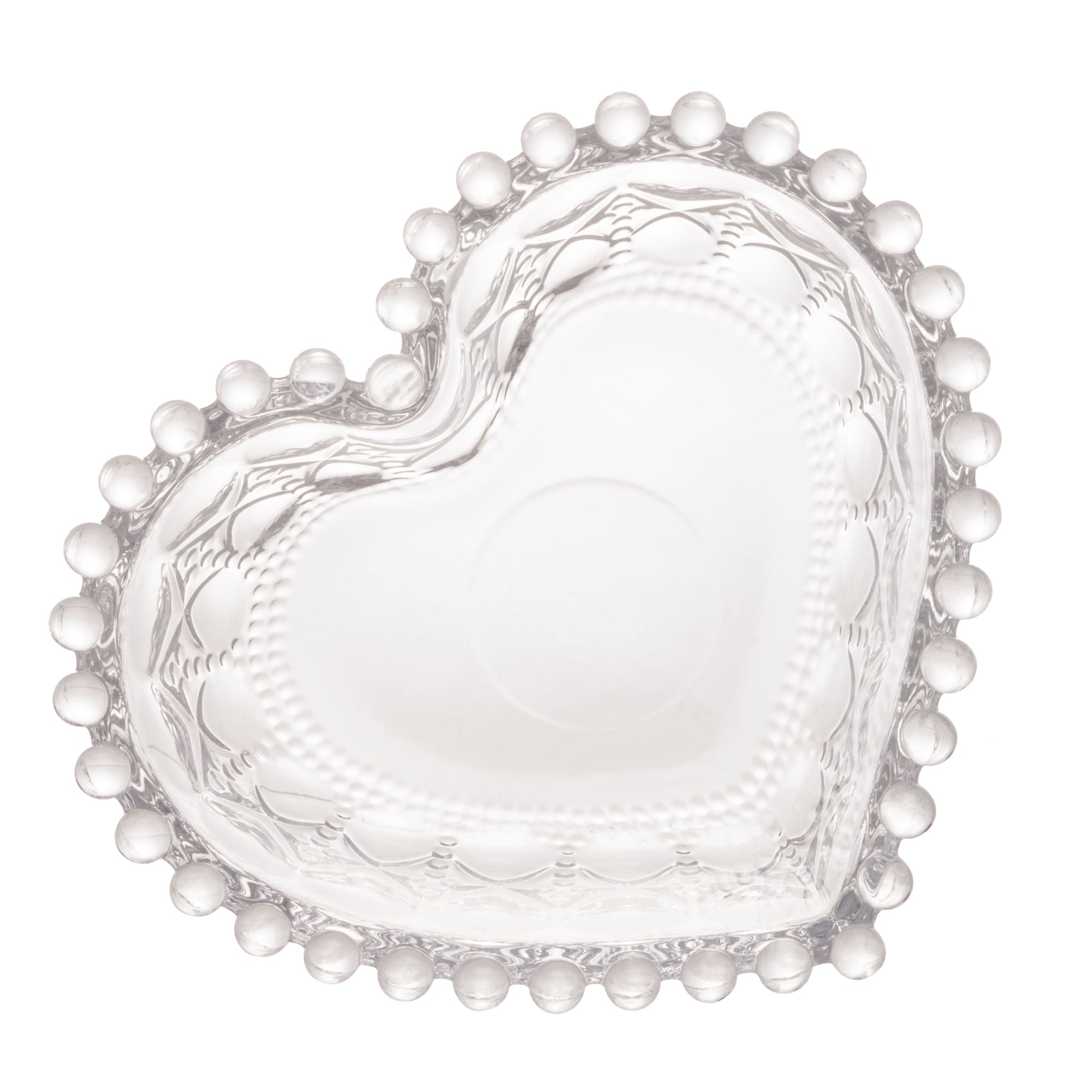 Bowl de Vidro Coração Balls 13,5cm - Ela Decora