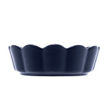 Bowl Flor Porcelana Nordica Azul Marinho Matt - 15 cm - Ela Decora