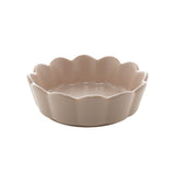 Bowl Flor Porcelana Nordica Cinza Matt - 15 cm - Ela Decora