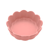 Bowl Flor Porcelana Nordica Rosa Matt - 15 cm - Ela Decora