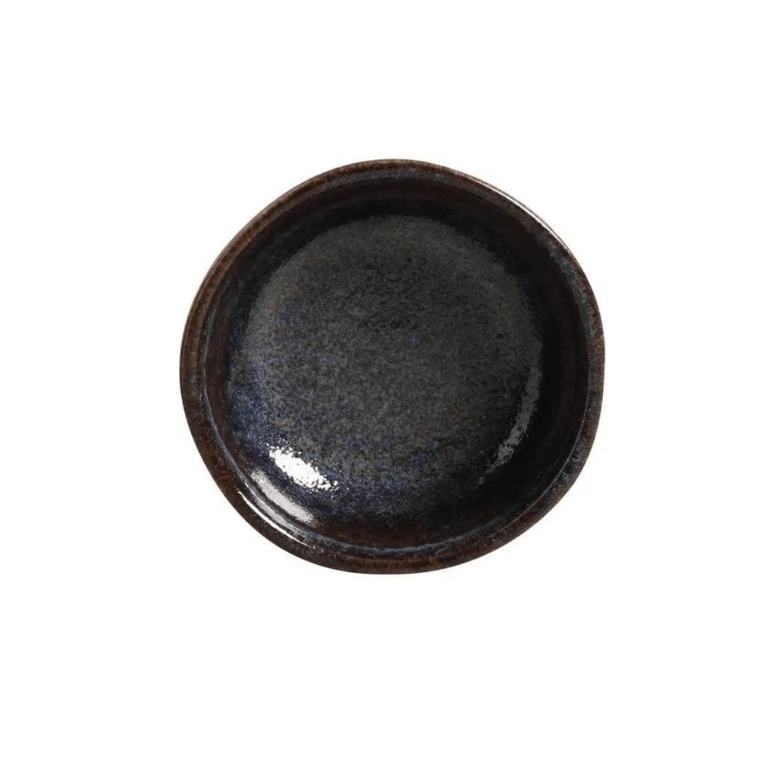 Bowl Ramequim Cerâmica Orgânico Titanium 9cm - Ela Decora