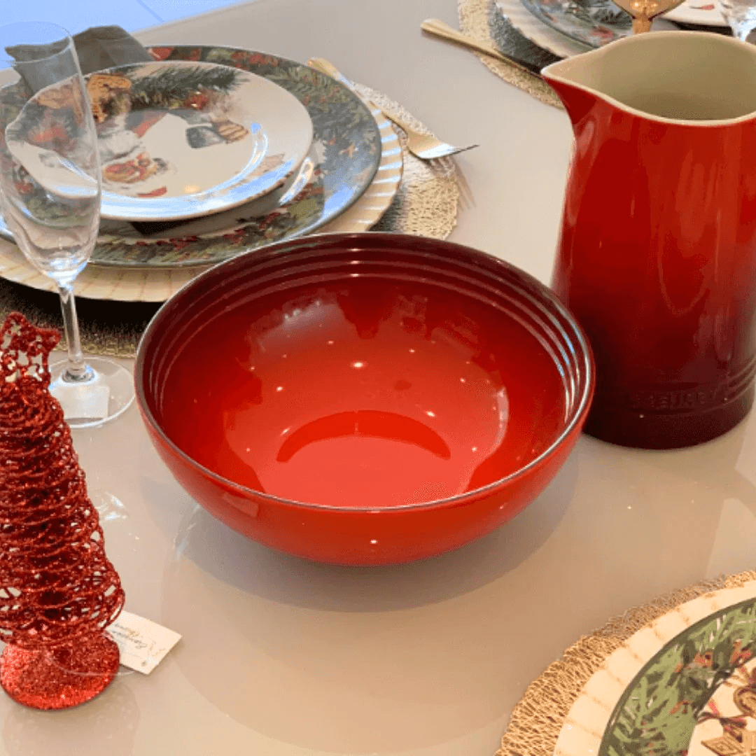 Bowl Redondo Vancouver Vermelho 16cm Le Creuset - Ela Decora