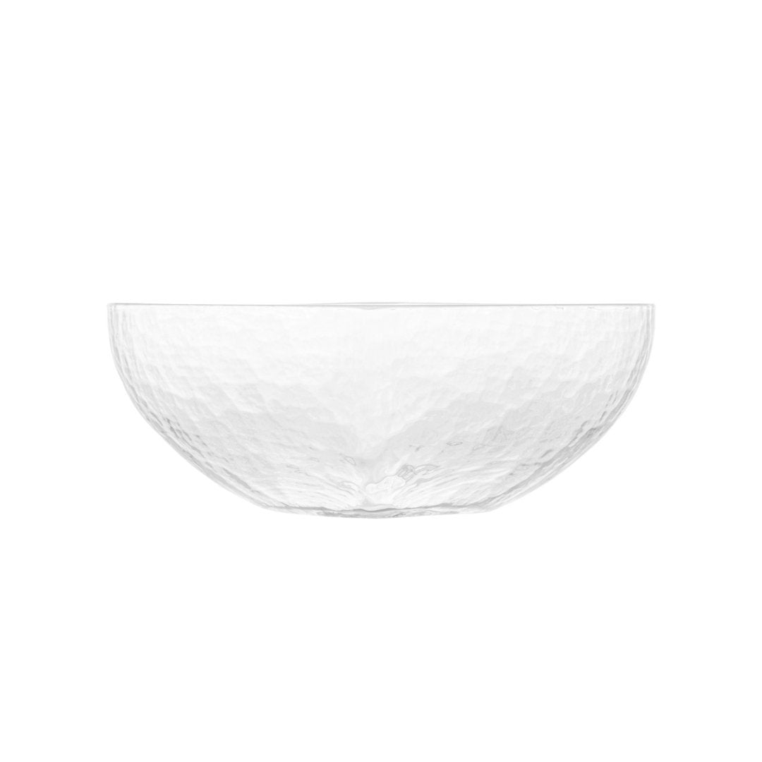 Bowl Vidro Martelado Coração Heart - 12cm - Ela Decora