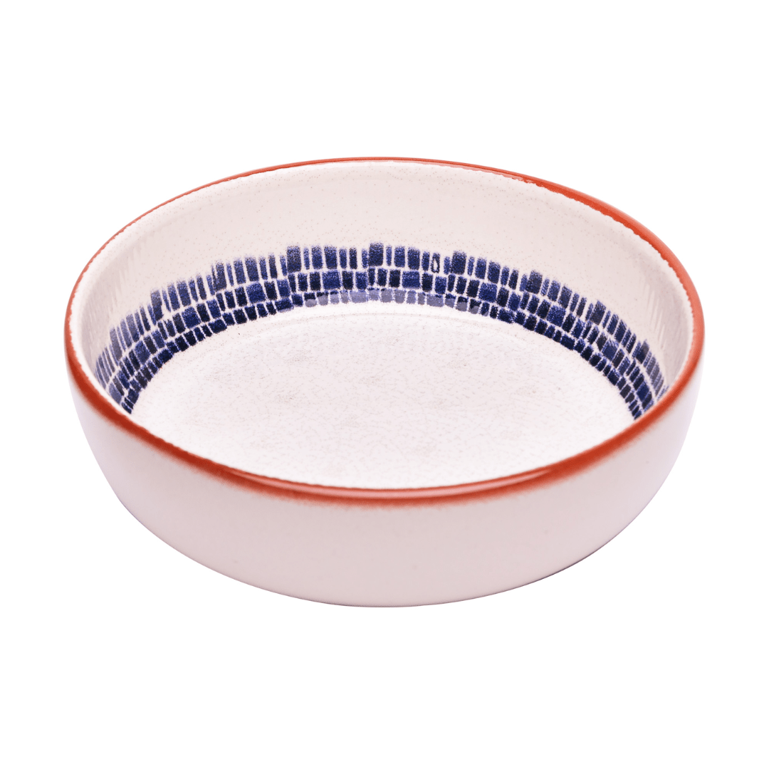 Bowl Village em Cerâmica Creme 16cm - Ela Decora