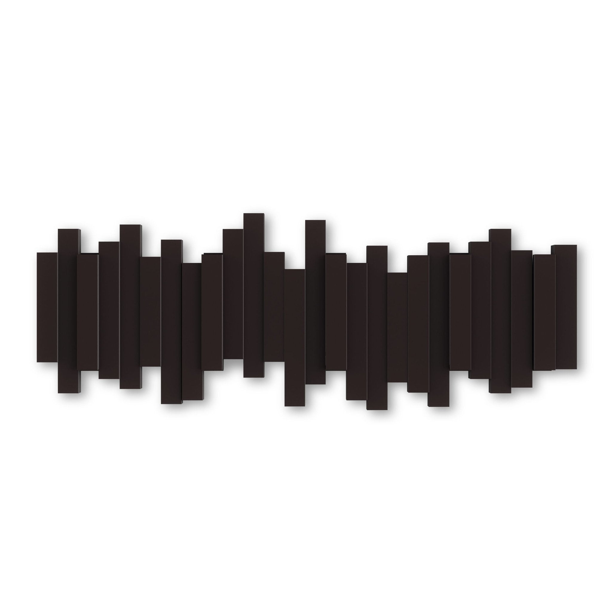 Cabideiro de Parede Sticks Marrom - Ela Decora
