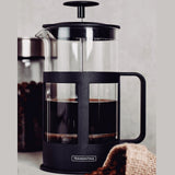 Cafeteira Prensa Francesa Good Coffe Preta 1 Litro - Ela Decora