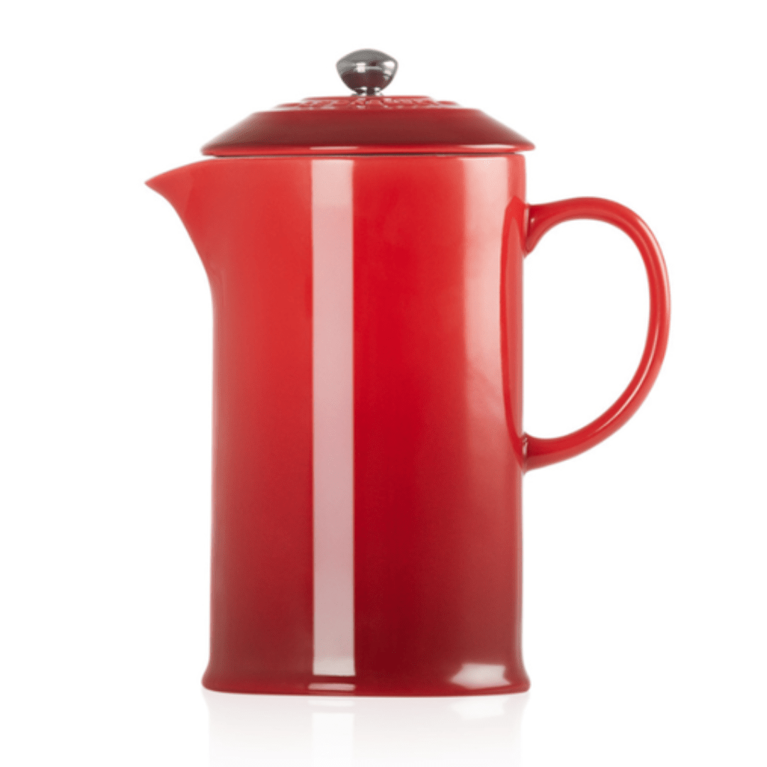 Cafeteira Prensa Francesa Vermelha 1 Litro Le Creuset - Ela Decora