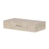 Caixa Decorativa em MDF e PU 33,5cm G - Ela Decora