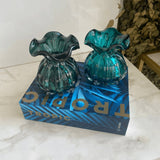 Caixa Livro Tropic Azul 26cm - Ela Decora