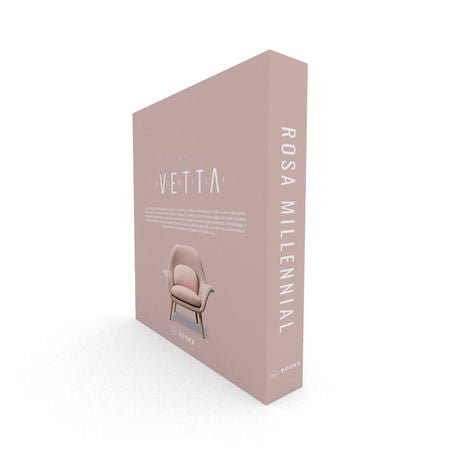Caixa Livro Vetta Millennial Rosa 30cm - Ela Decora