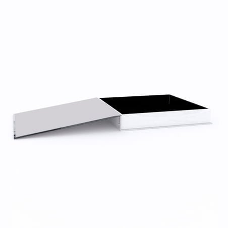 Caixa Livro White Mode Branco 30cm - Ela Decora