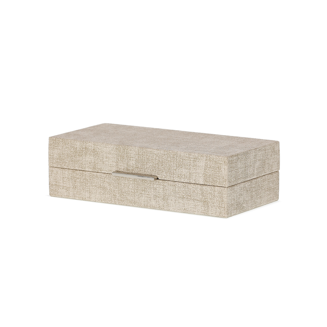 Caixa Decorativa em MDF e PU 25,5cm P