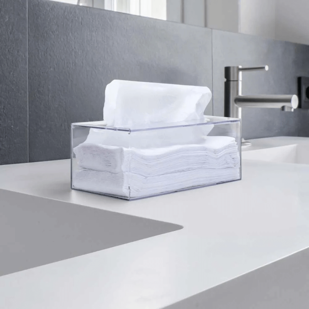 Caixa com Tampa Articulável para Papel Toalha 2,65L