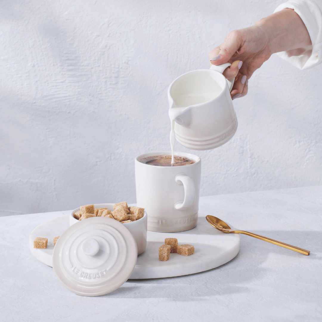Caneca de Cappuccino Meringue 200ml Le Creuset - Ela Decora