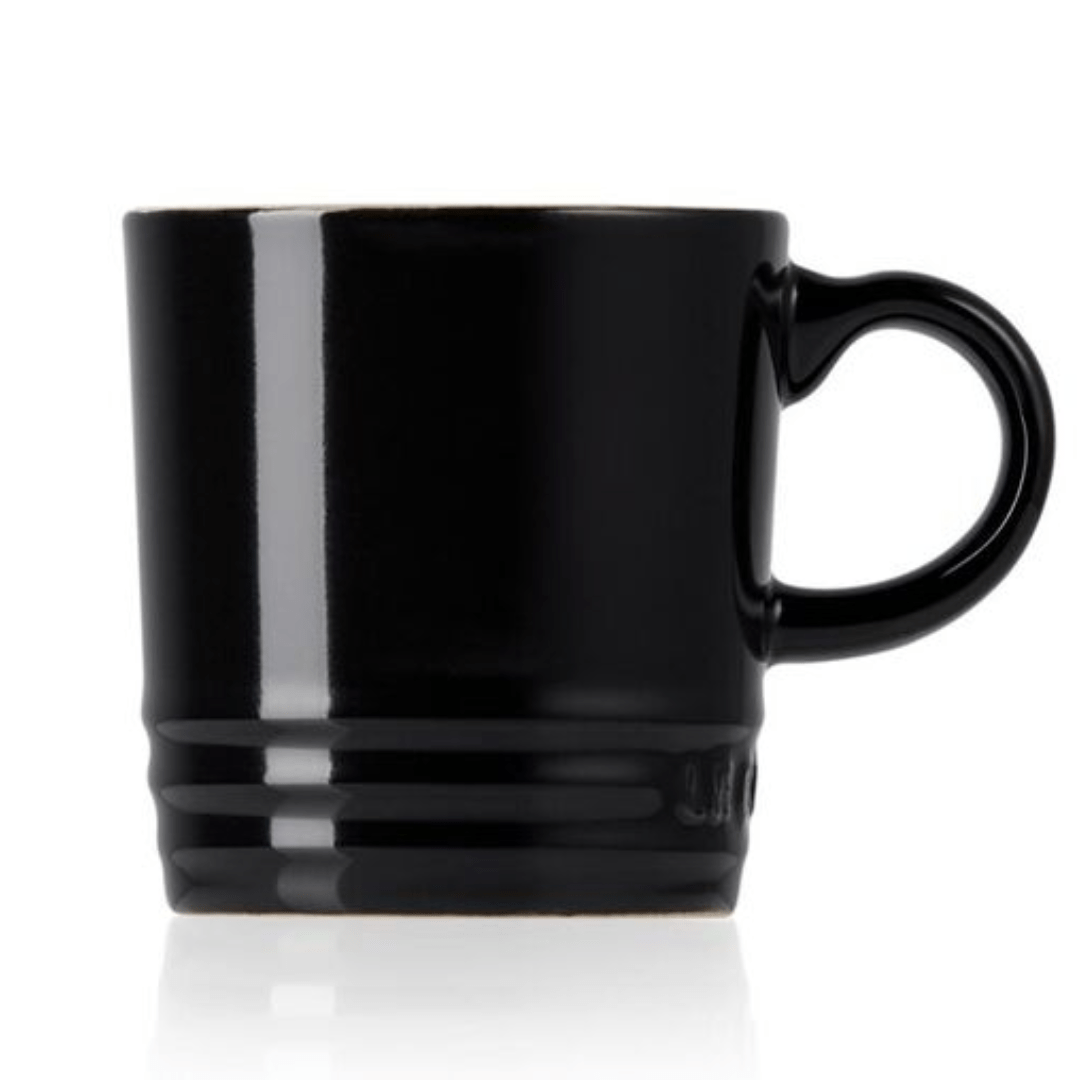 Caneca de Espresso Black Onyx 100ml Le Creuset - Ela Decora