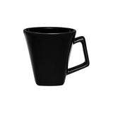 Caneca de Porcelana Mini Quartier Preto Black - 220 ml - Ela Decora