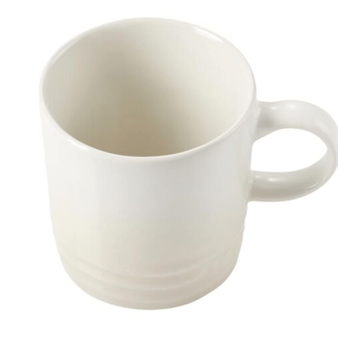 Caneca Expresso Cerâmica Meringue 100ml Le Creuset - Ela Decora