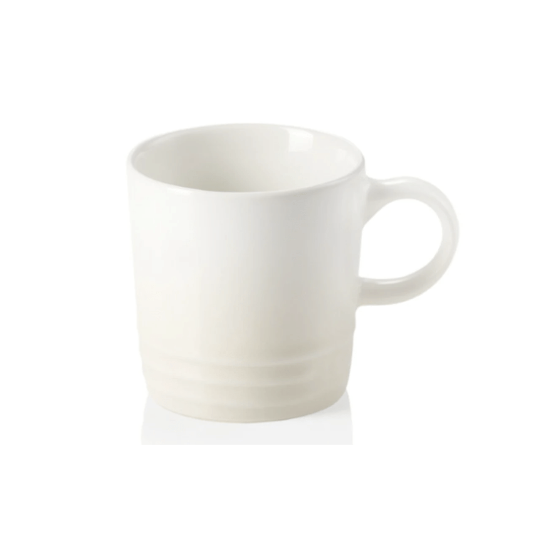 Caneca Expresso Cerâmica Meringue 100ml Le Creuset - Ela Decora