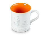 Caneca Seattle Zodíaco Aquário Branca 400ml Le Creuset - Ela Decora