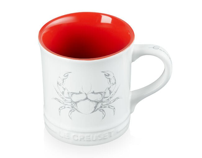 Caneca Seattle Zodíaco Cancer Branca 400ml Le Creuset - Ela Decora
