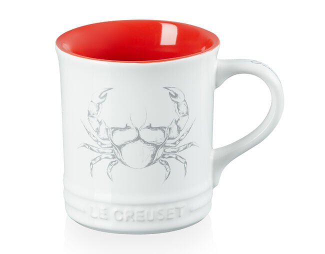 Caneca Seattle Zodíaco Cancer Branca 400ml Le Creuset - Ela Decora