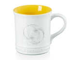 Caneca Seattle Zodíaco Peixes Branca 400ml Le Creuset - Ela Decora