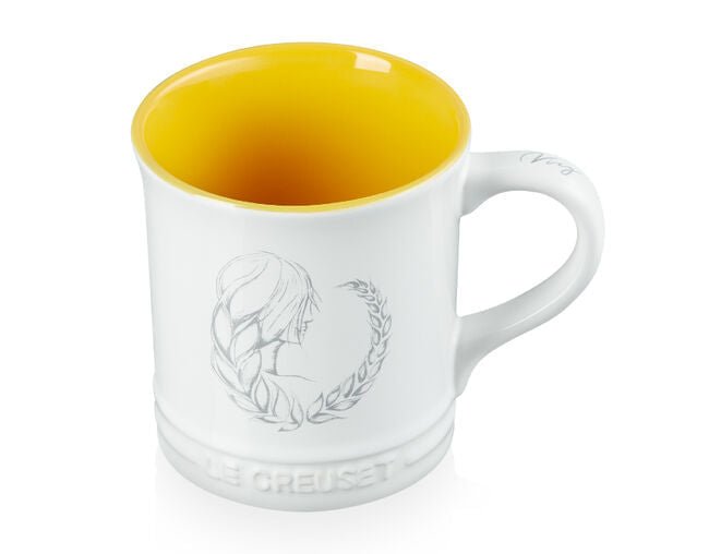 Caneca Seattle Zodíaco Virgem Branca 400ml Le Creuset - Ela Decora