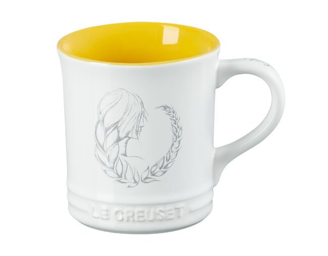 Caneca Seattle Zodíaco Virgem Branca 400ml Le Creuset - Ela Decora