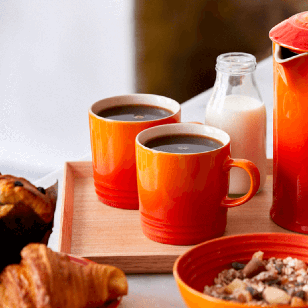 Caneca de Chá Laranja 350ml Le Creuset