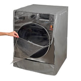 Capa para Máquina Lava e Seca Samsung 11kg Cinza - Ela Decora
