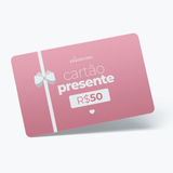 Cartão - Presente Ela Decora R$50 - Ela Decora