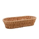 Cesta Retangular Papel e Metal 28cm - Ela Decora