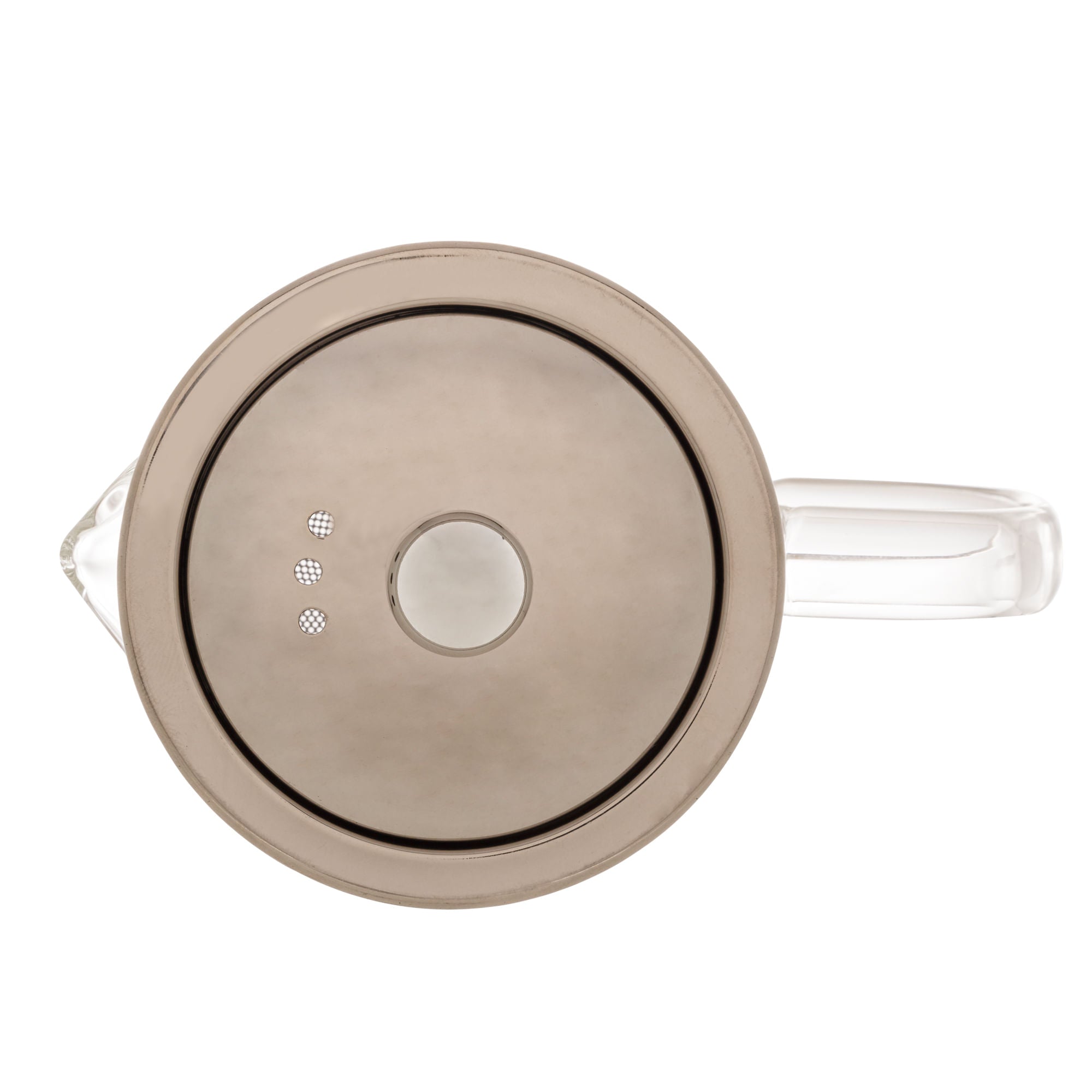 Chaleira de Vidro Borossilicato 550ml - Ela Decora