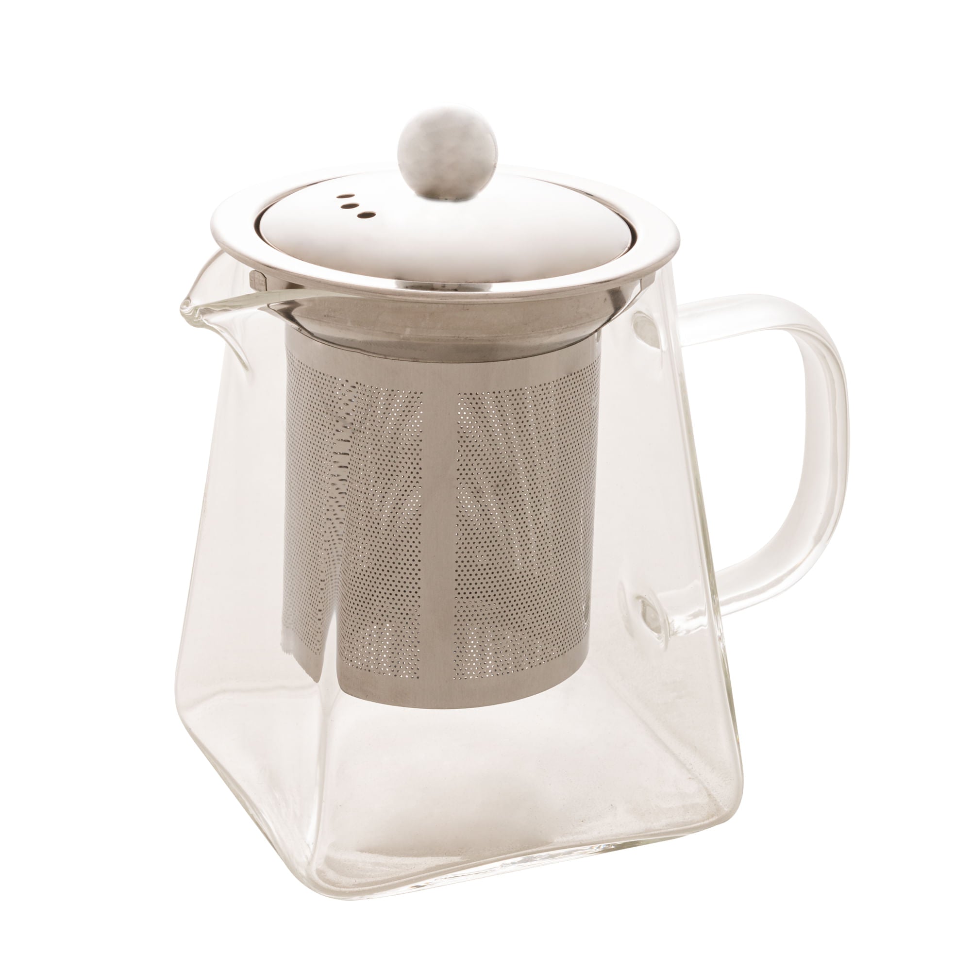 Chaleira de Vidro Borossilicato 550ml - Ela Decora